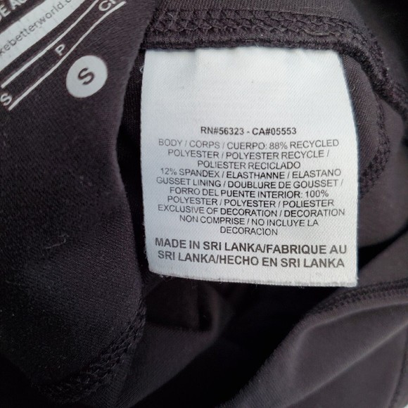 Nike Leggings Women’s Sz S Black Legend 2.0 Dri-Fit Capri 548494-010 - Picture 10 of 10